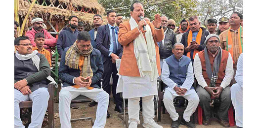 डिप्टी सीएम ने जनसंवाद में लिया अपराध-भ्रष्टाचार मुक्त बिहार का संकल्प